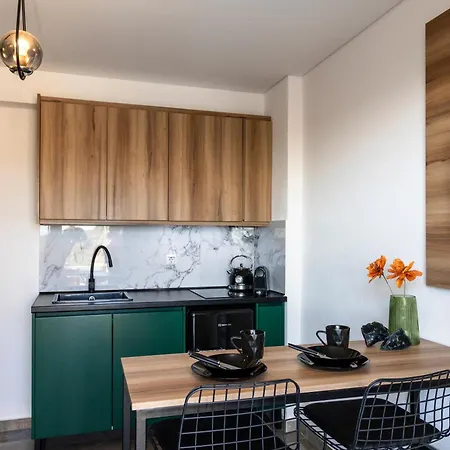 Aigli Skala Maries Deluxe דירה *