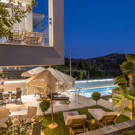 Aigli Skala Maries Deluxe דירה