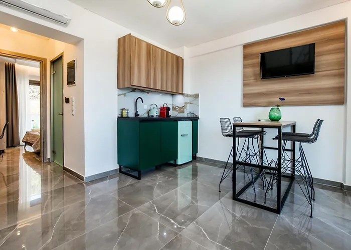 Aigli Skala Maries Deluxe Apartamento Skála Marión
