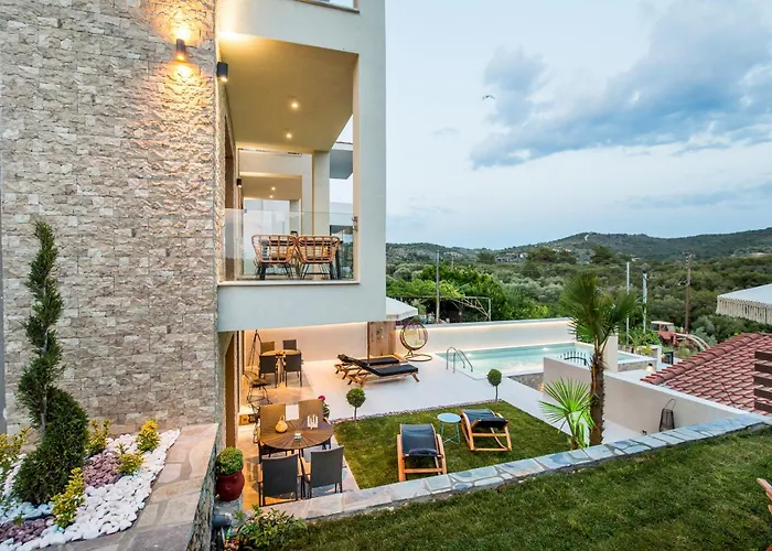 Aigli Skala Maries Deluxe Apartamento *