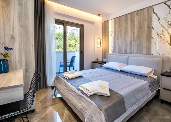 Aigli Skala Maries Deluxe Apartamento *